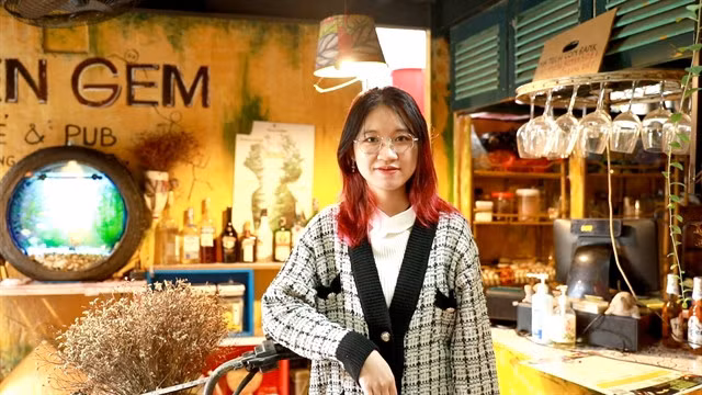 Lê Thảo Nguyên, second-year student, Việt Nam National University of Agriculture.