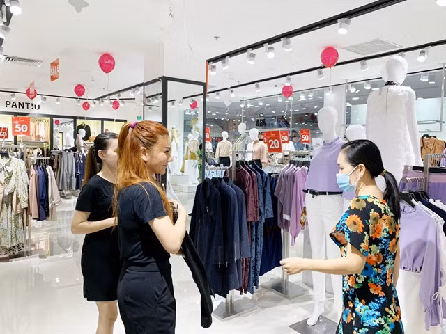 Women shop for clothing at a PANTIO store. — Photo courtesy of PANTIO
