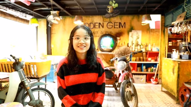 Nguyễn Linh Chi, second-year student, Foreign Trade University. VNS Photos