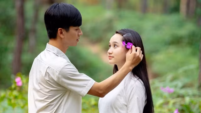 Mắt Biếc (Dreamy Eyes) by director Victor Vũ won the top award of the Film Festival, the Golden Lotus Award for Feature Film. — Photo courtesy of the producers