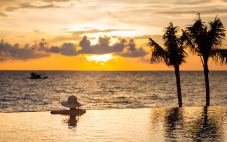 Photo: Going to Phu Quoc and spending some “me time” to relax and unwind. (Photo: CTV)