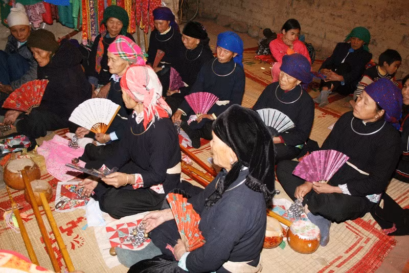 Then ritual of Tay ethnic people in Binh Lieu district, Quang Ninh Province