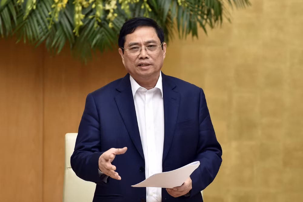 Prime Minister Pham Minh Chinh. Photo: VGP