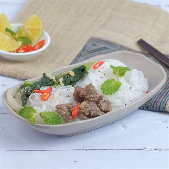 The vermicelli can be made into various dishes. Photo voso.vn