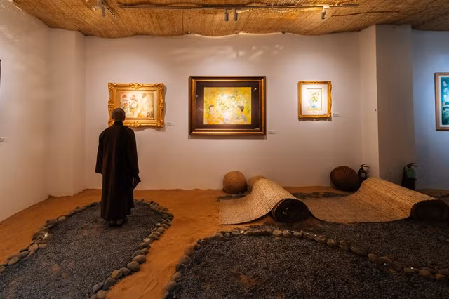 An art exhibition that opens the Life project takes place at Norfolk Mansion in HCM City. Photos courtesy of PDA &amp; Partners