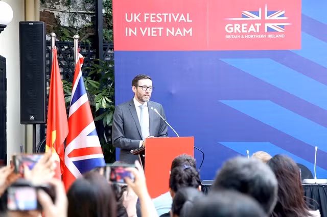 British Ambassador to Việt Nam Ian Frew. — Photo courtesy of British Embassy in Hà Nội