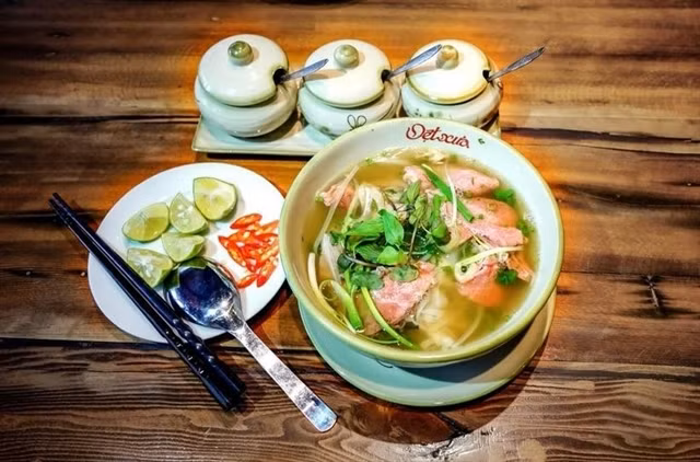 Phở (noodle soup) is a distinctive cultural feature of Hà Nội. — VNA/VNS Photo
