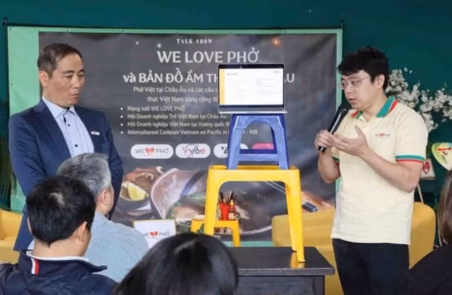 A member of the 'We Love Phở' network presents the Vietnamese culinary map in Europe.