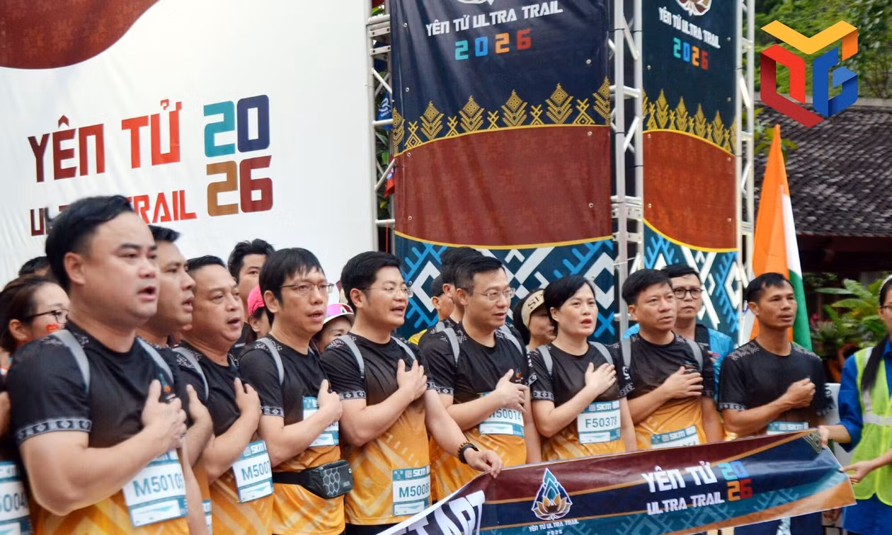 Nearly 1,200 athletes participate in the Yen Tu Ultra Trail 2026