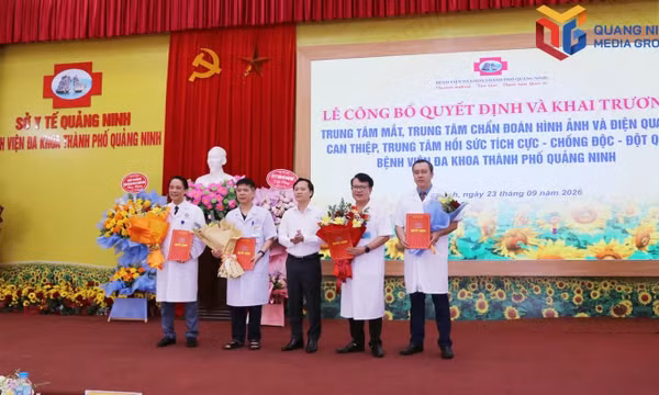 Quang Ninh General Hospital opens three specialised centres