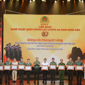 Awards Presented at the 2026 National People's Security Force Mass Art Festival