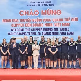 Quang Ninh welcomes Clipper Race sailing teams